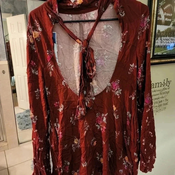 FREE PEOPLE BOHO DRESS - Picture 3 of 4